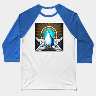 White dove of the Holy Spirit Baseball T-Shirt